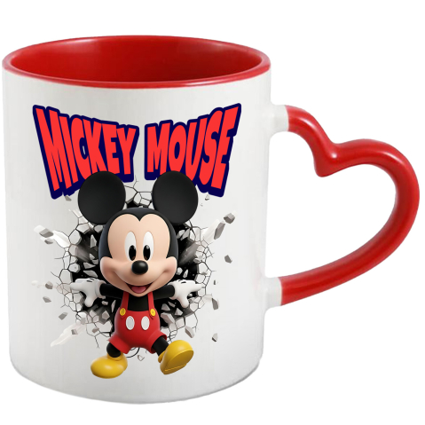 Desene Animate - Cana Cu Cadru de Poveste cu Mickey Mouse Magie si Veselie, Ceramica, 330ML