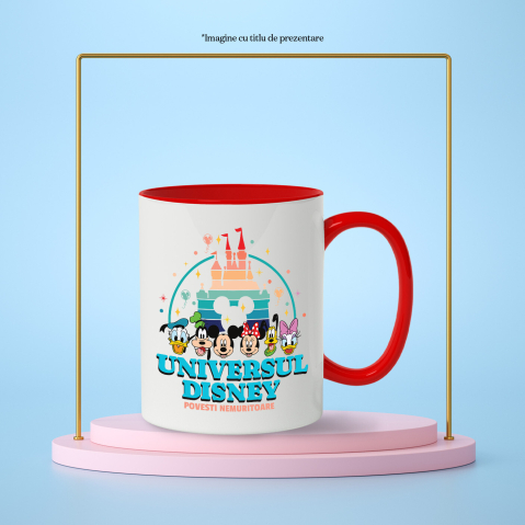 Cana Cu Calatorie prin Universul Disney, Ceramica, 330ML [3]