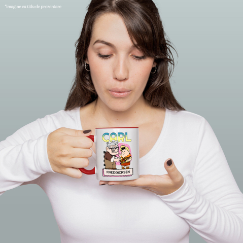 Cana Cu Carl Fredricksen – Legenda Pixar, Ceramica, 330ML [1]