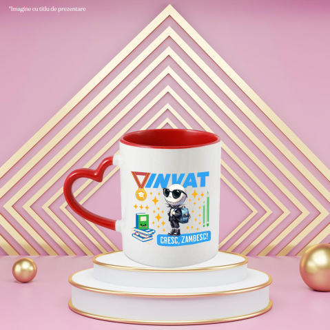 Cana Cu Cu Jack Skellington, Zambim Si Invatam Sa Fim Mai Buni, Ceramica, 330ML [1]