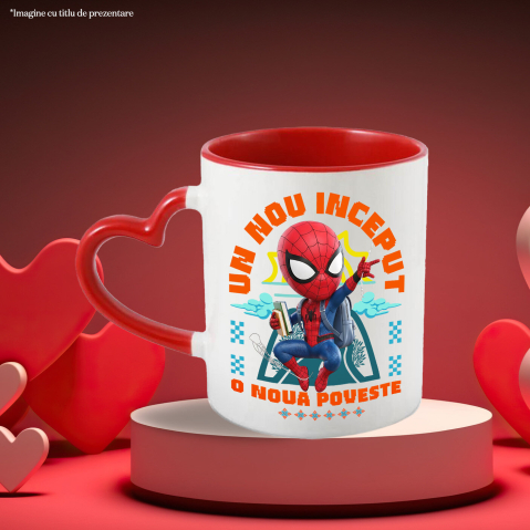 Cana Cu Cu Superman, Cărți Care Te Ridică La Primii Pași, Ceramica, 330ML [3]