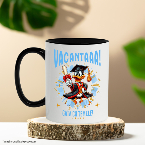 Cana Cu Daffy Duck si Visele de Vacanta, Ceramica, 330ML [3]