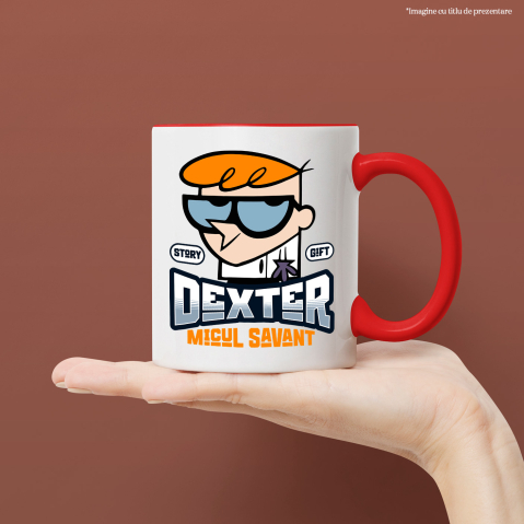 Cana Cu Dexter si inventiile magic, Ceramica, 330ML [2]