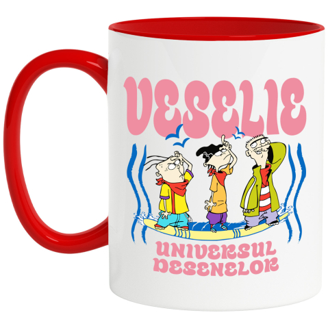Desene Animate - Cana Cu Ed, Edd și Eddy – Planuri Mărețe, Împrejurimi Sfidate, Ceramica, 330ML