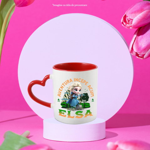Cana Cu Elsa: Călătorii Magice în Lumea Disney, Ceramica, 330ML [1]