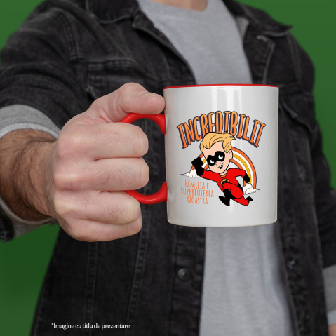 Cana Cu Eroii Incredibili in actiune, Ceramica, 330ML [1]