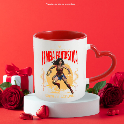 Cana Cu Femeia Fantastică - Magie și Acțiune Disney cu Superputeri, Ceramica, 330ML [3]