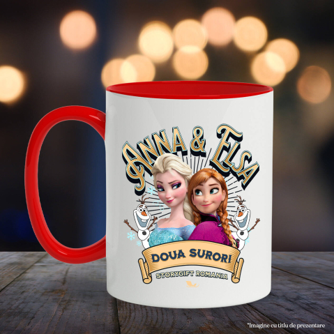 Cana Cu Frozen - Elsa calatorie in lumea de gheata, Ceramica, 330ML [3]