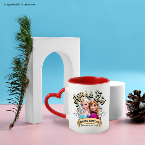 Cana Cu Frozen - Elsa calatorie in lumea de gheata, Ceramica, 330ML [1]