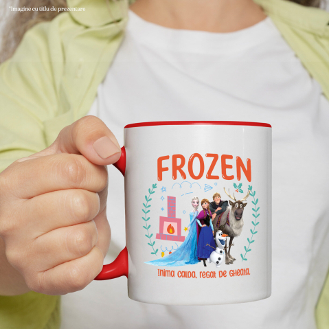 Cana Cu Frozen - Eroi din Tinutul de Gheata, Ceramica, 330ML [2]