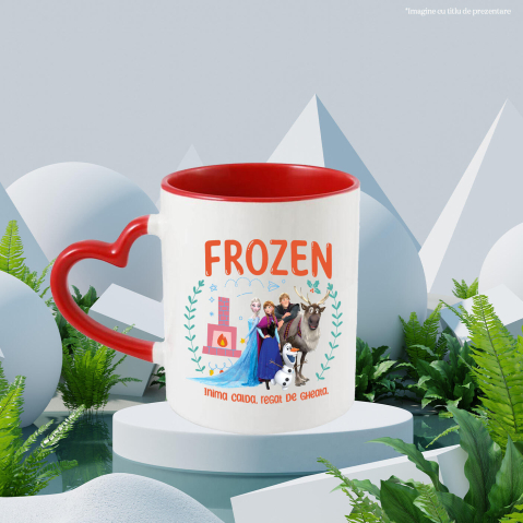 Cana Cu Frozen - Eroi din Tinutul de Gheata, Ceramica, 330ML [1]