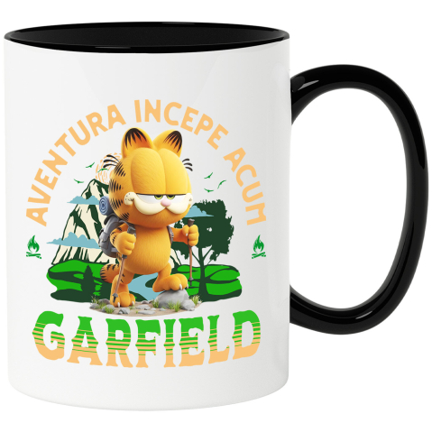 Căni - Cana Cu Garfield: Călătorii Relaxante și Magice în Universul Disney, Ceramica, 330ML
