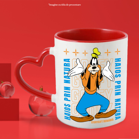 Cana Cu Goofy si Povesti de Neuitat, Ceramica, 330ML [1]