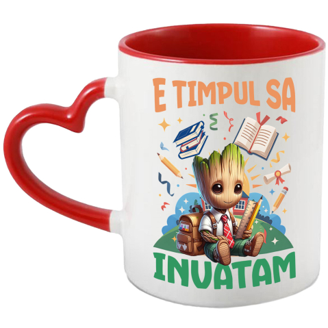 Educatie - Cana Cu Groot: Invatam Cu Puterea Copacilor Si Aventurii, Ceramica, 330ML