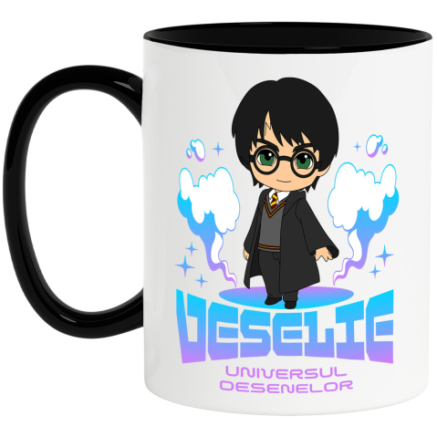 Desene Animate - Cana Cu Harry-Potter-povesti din scoala de magie, Ceramica, 330ML