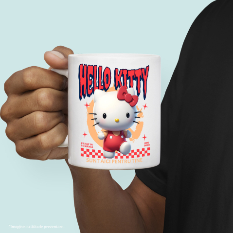 Cana Cu Hello Kitty Aventuri si Prietenie Disney, Ceramica, 330ML [1]