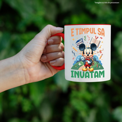 Cana Cu Începem Să Învățăm Cu Mickey: Lecții De Neuitat, Ceramica, 330ML [2]