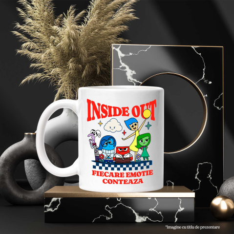 Cana Cu Inside Out – aventuri emotionale, Ceramica, 330ML [3]