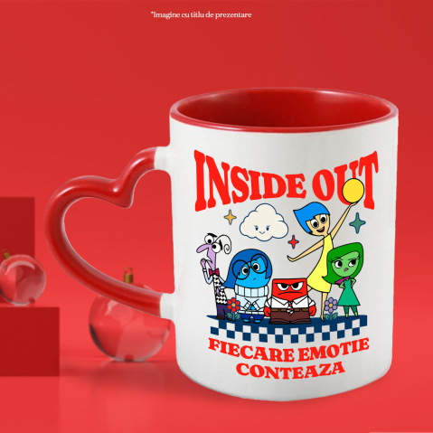 Cana Cu Inside Out – aventuri emotionale, Ceramica, 330ML [1]
