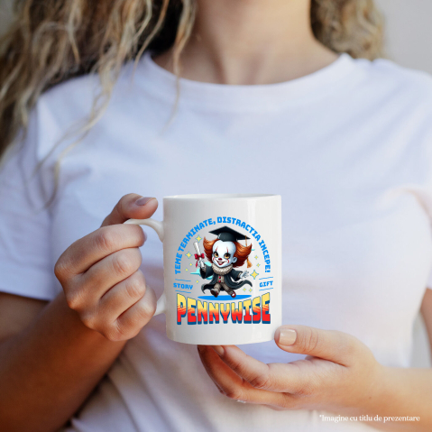 Cana Cu Invata si Creste alaturi de Pennywise, Ceramica, 330ML [2]