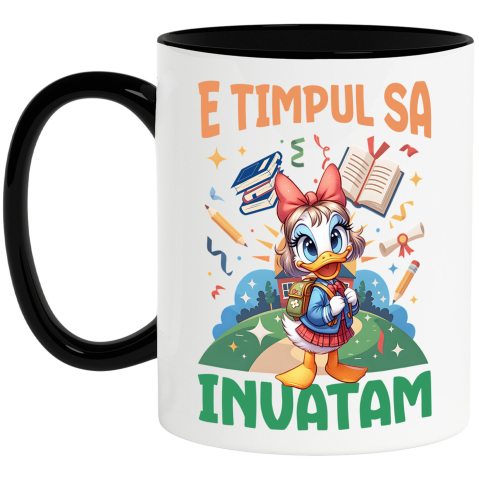 Educatie - Cana Cu Invatare cu Daisy, Ceramica, 330ML