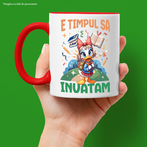 Cana Cu Invatare cu Daisy, Ceramica, 330ML [2]