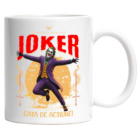 Căni - Cana Cu Joker - Acțiune Explozivă și Glume Măgice Disney, Ceramica, 330ML