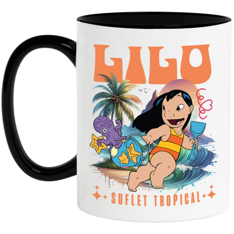 Desene Animate - Cana Cu Lilo – aventuri in Hawaii, Ceramica, 330ML