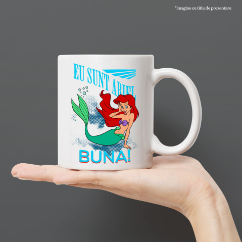 Cana Cu Lumea Ariellei - Inima Marii, Ceramica, 330ML [1]