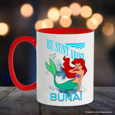 Cana Cu Lumea Ariellei - Inima Marii, Ceramica, 330ML [3]