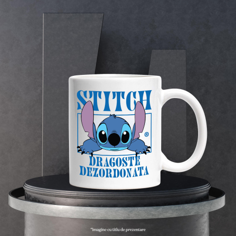 Cana Cu Lumea Colorata a lui Stitch – Aventuri si Zambete, Ceramica, 330ML [3]