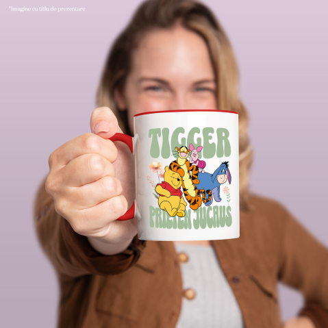 Cana Cu Magia Prieteniei: Tigger, Purceluș, Pooh și Magarul, Ceramica, 330ML [1]