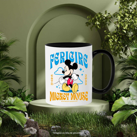 Cana Cu Mickey Mouse – Clasic si Mereu Actual, Ceramica, 330ML [3]