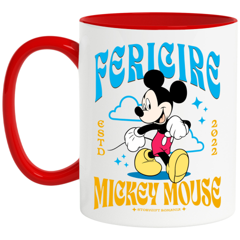 Desene Animate - Cana Cu Mickey Mouse – Clasic si Mereu Actual, Ceramica, 330ML
