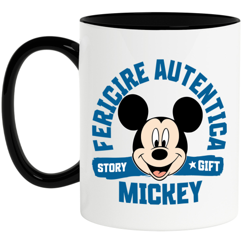 Desene Animate - Cana Cu Mickey Mouse – O Zi Plina de Zambete, Ceramica, 330ML