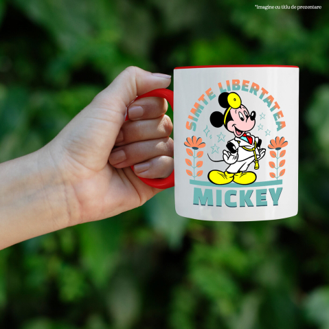 Cana Cu Mickey si misiunea medicala, Ceramica, 330ML [1]