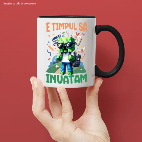 Cana Cu Minecraft: Lecții Distractive Si Zambete, Ceramica, 330ML [1]