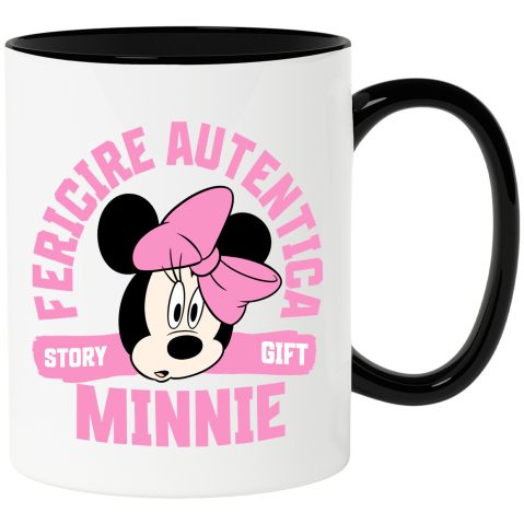 Desene Animate - Cana Cu Minnie, cu ochii plini de magie, Ceramica, 330ML