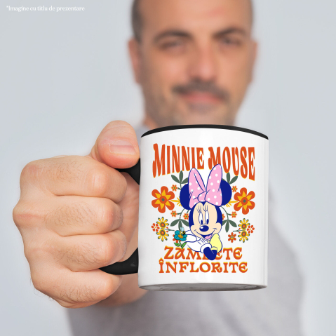 Cana Cu Minnie, frumoasă și plină de viață, Ceramica, 330ML [2]