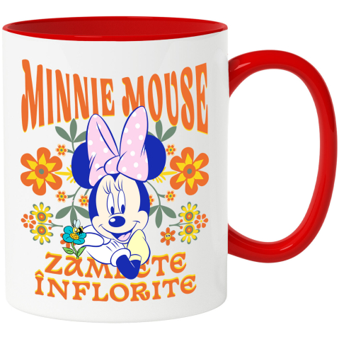 Desene Animate - Cana Cu Minnie, frumoasă și plină de viață, Ceramica, 330ML