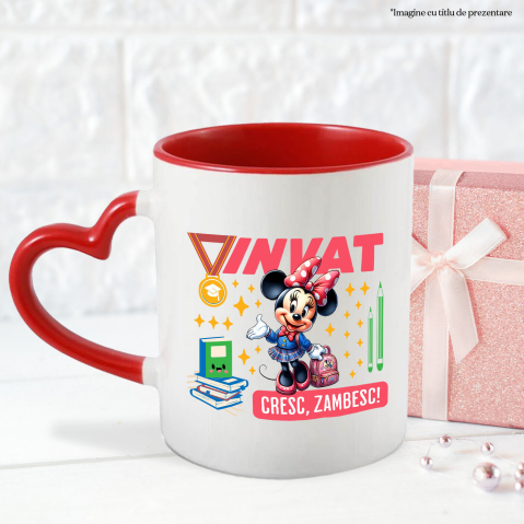 Cana Cu Minnie Mouse: Cum Sa Zambesti Si Sa Cresti Cu Stil, Ceramica, 330ML [3]