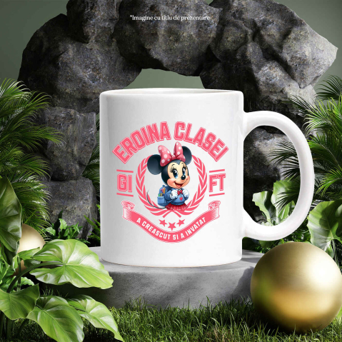 Cana Cu Minnie Mouse – Distractie Si Note Mari, Ceramica, 330ML [3]