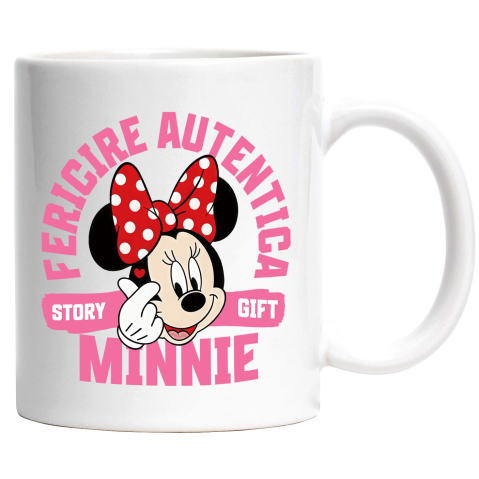 Desene Animate - Cana Cu Minnie, regina unui univers plin de magie si zambete, Ceramica, 330ML