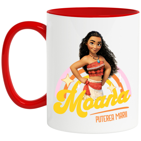 Desene Animate - Cana Cu Moana - Calatoria spre inima oceanelor, Ceramica, 330ML
