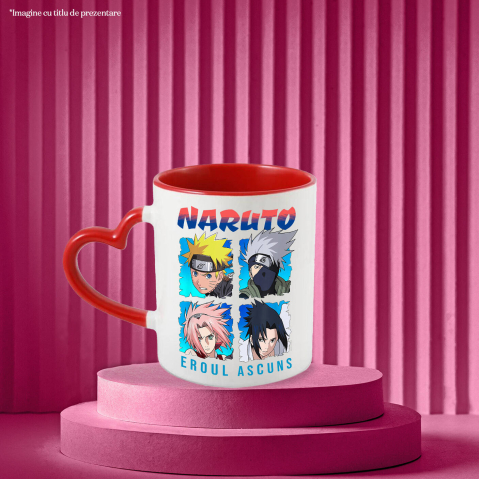 Cana Cu Naruto - Aventurile unui tanar ninja care viseaza sa schimbe lumea, Ceramica, 330ML [1]