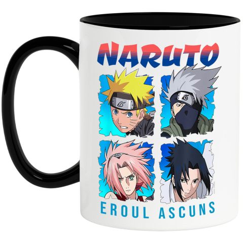 Desene Animate - Cana Cu Naruto - Aventurile unui tanar ninja care viseaza sa schimbe lumea, Ceramica, 330ML