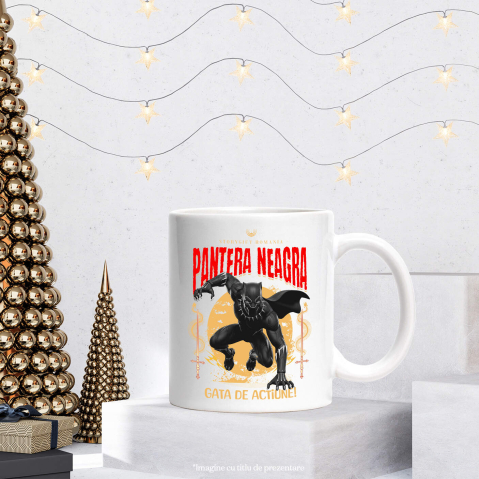 Cana Cu Pantera Neagră - Aventuri Regale în Lumea Disney, Ceramica, 330ML [3]
