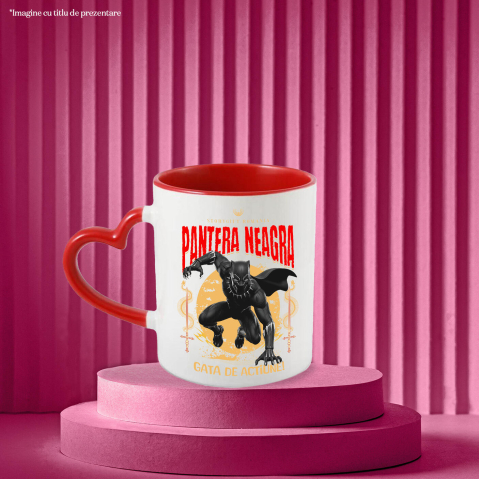 Cana Cu Pantera Neagră - Aventuri Regale în Lumea Disney, Ceramica, 330ML [1]