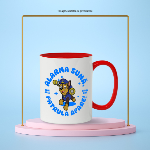 Cana Cu Patrula Catelusilor Chase - Curaj și loialitate în patrula, Ceramica, 330ML [3]