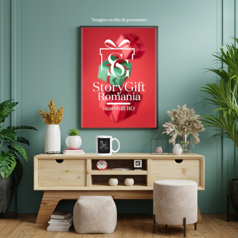 Cana Cu Piese De Sah, Jocul Mintii, Alb Negru, Iubitorii De Sah, 330 ml,   cu maner Alb [3]